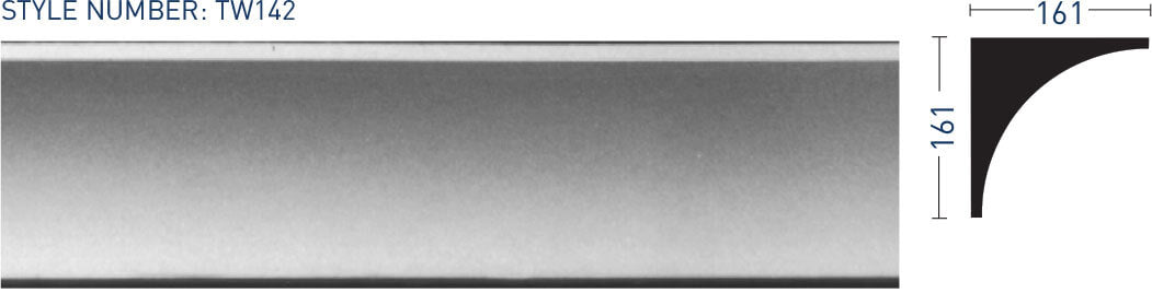 Plain Cornice TW142 - Thomas & Wilson London Cornicing Coving Plasterwork