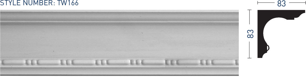 Enriched Cornice TW166 - Thomas & Wilson London Cornicing Coving Plasterwork