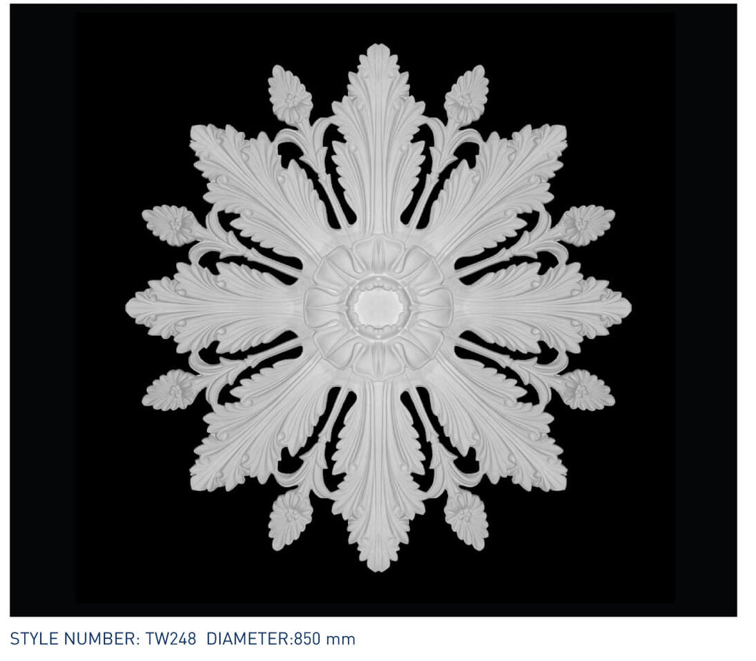 Ceiling Centre TW248 - Thomas & Wilson London Cornicing Coving Plasterwork