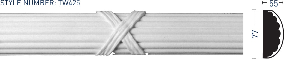 Panel Moulding TW425 - Thomas & Wilson London Cornicing Coving Plasterwork